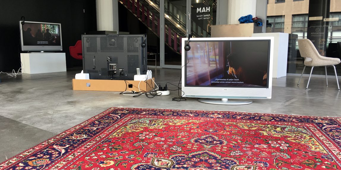 Mobile Diaspora HAM installation view